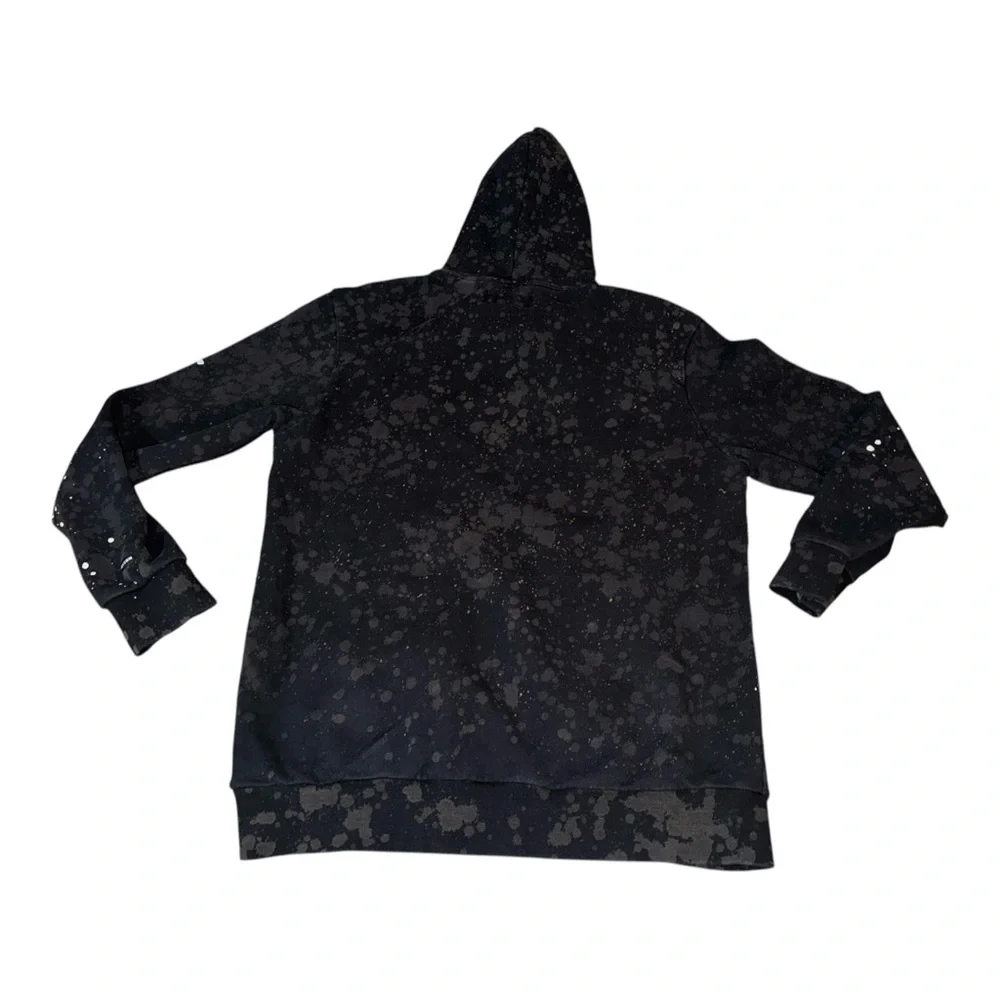 🔥 REASON CLOTHING BRAND MENS INDIAN CHIEF HEAD SKULL PAINT SPLASH HOODIE XL 🔥 - Picture 7 of 7